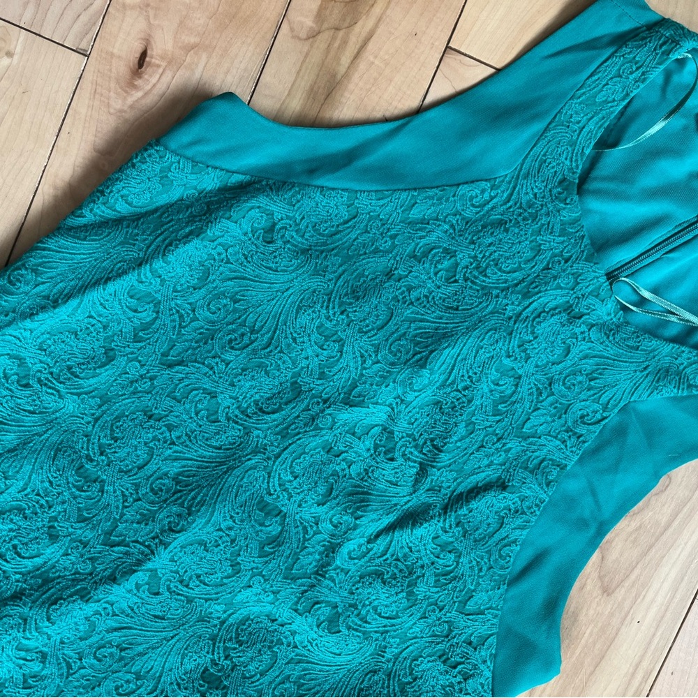Beautiful and so flattering, Zara dress.